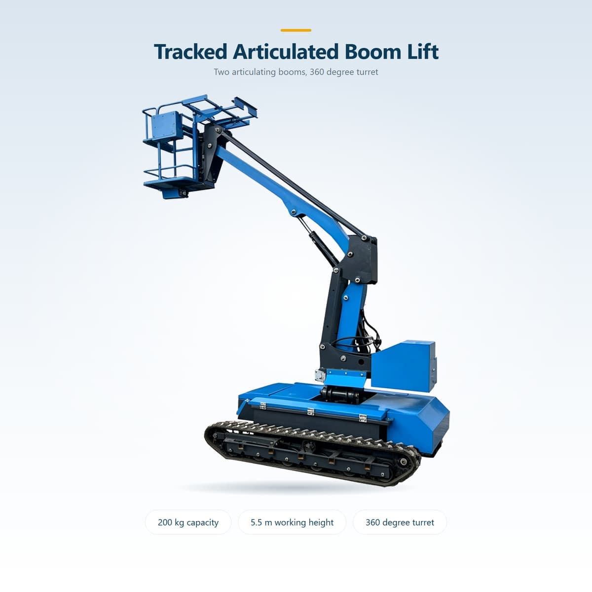 Crawler Articulating Boom Lift 5.5 m · Detail image 2