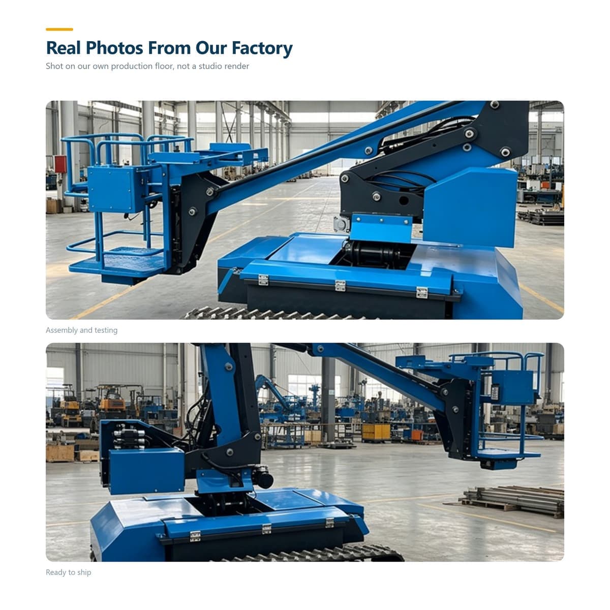 Crawler Articulating Boom Lift 5.5 m · Detail image 6