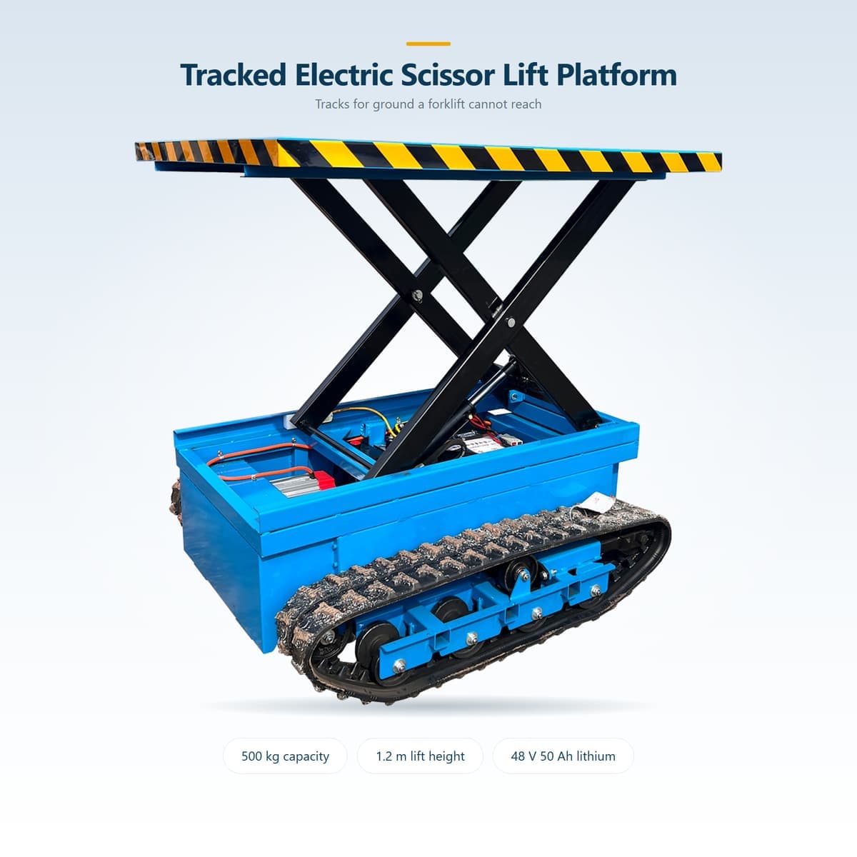 Crawler Scissor Lift 1.2 m · Detail image 2