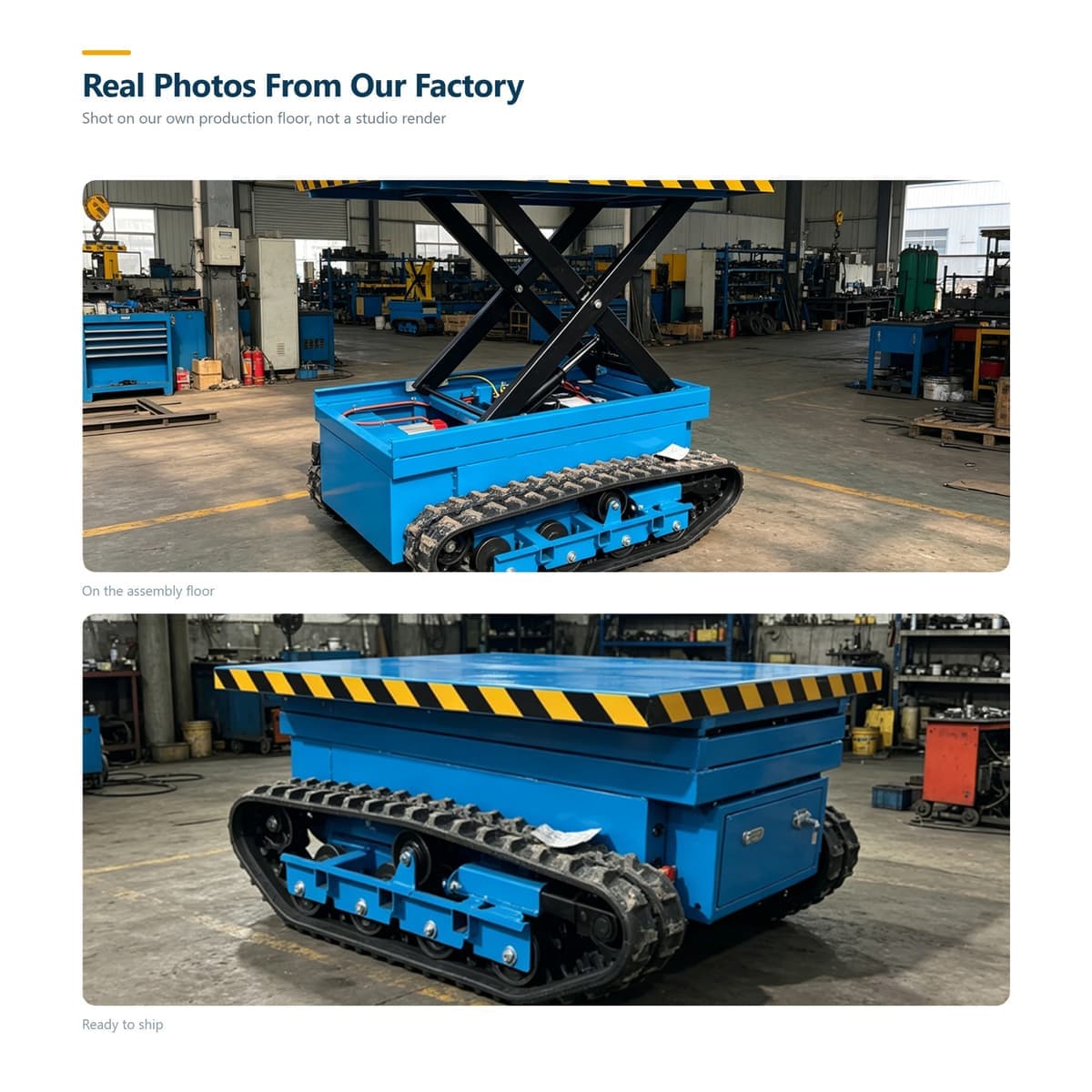 Crawler Scissor Lift 1.2 m · Detail image 6