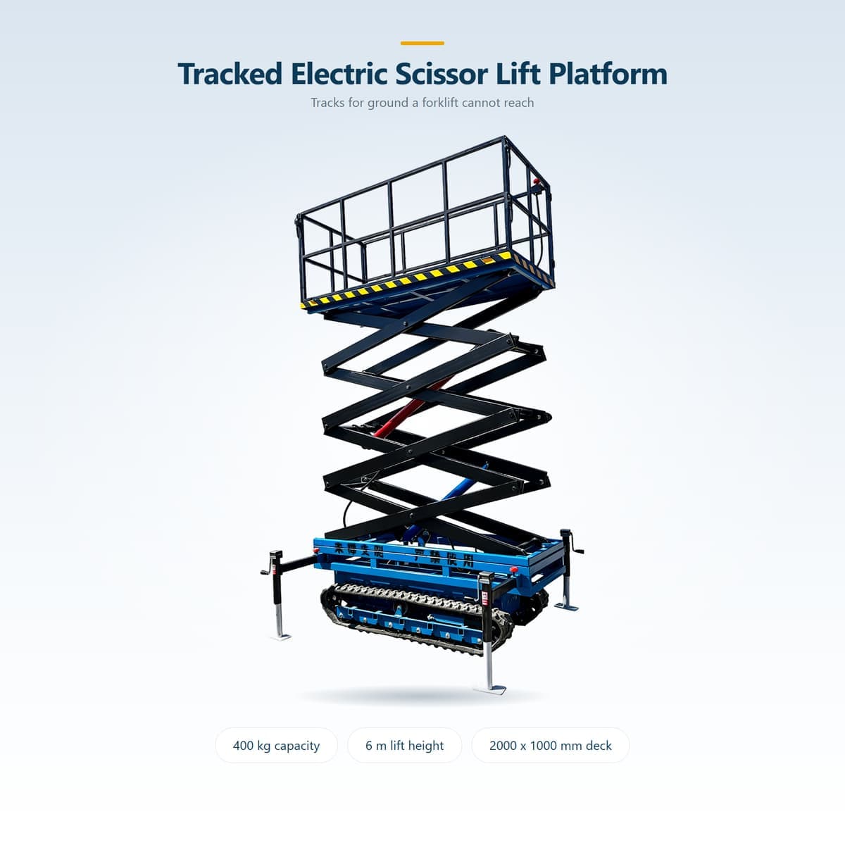 Crawler Scissor Lift 6 m · Detail image 2