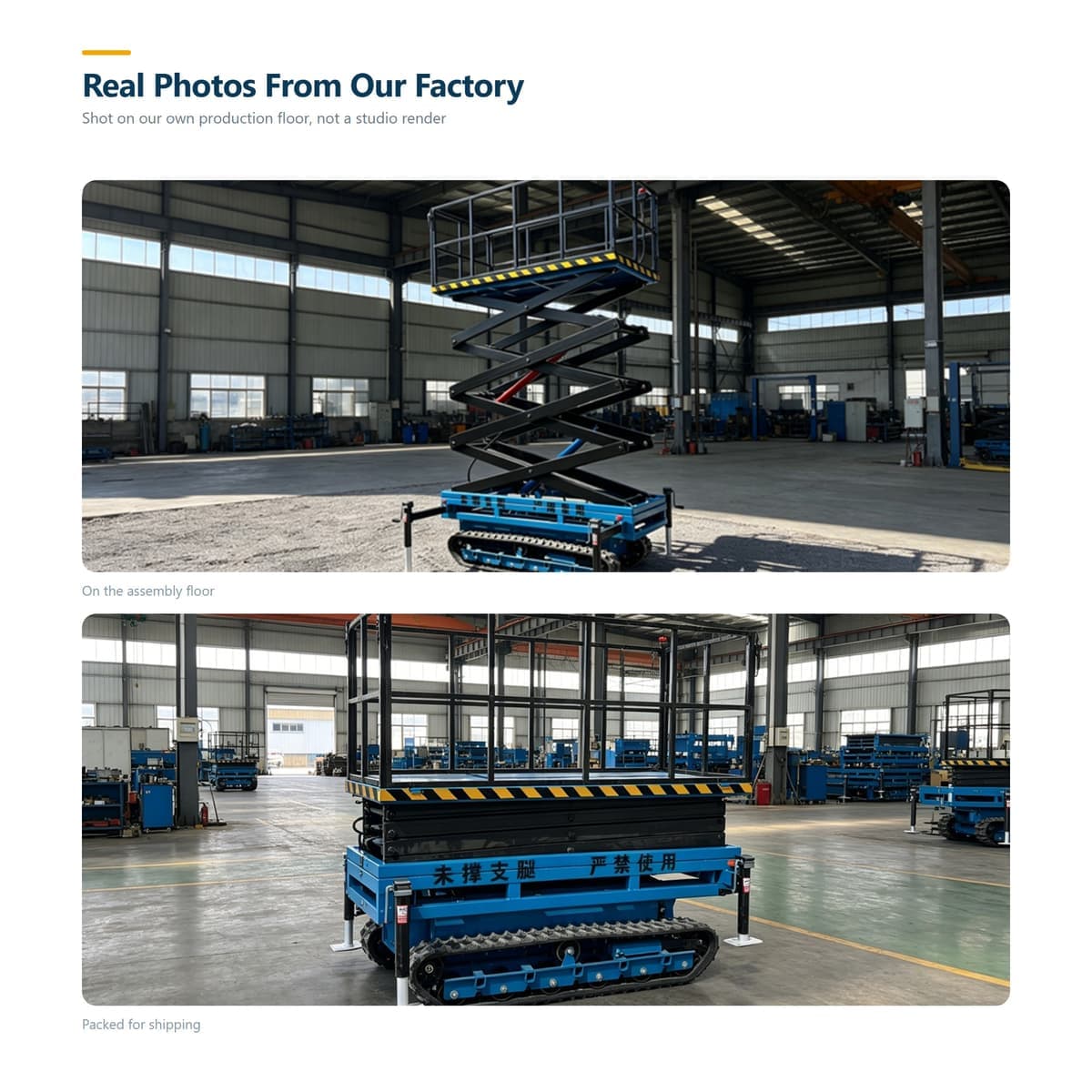 Crawler Scissor Lift 6 m · Detail image 6
