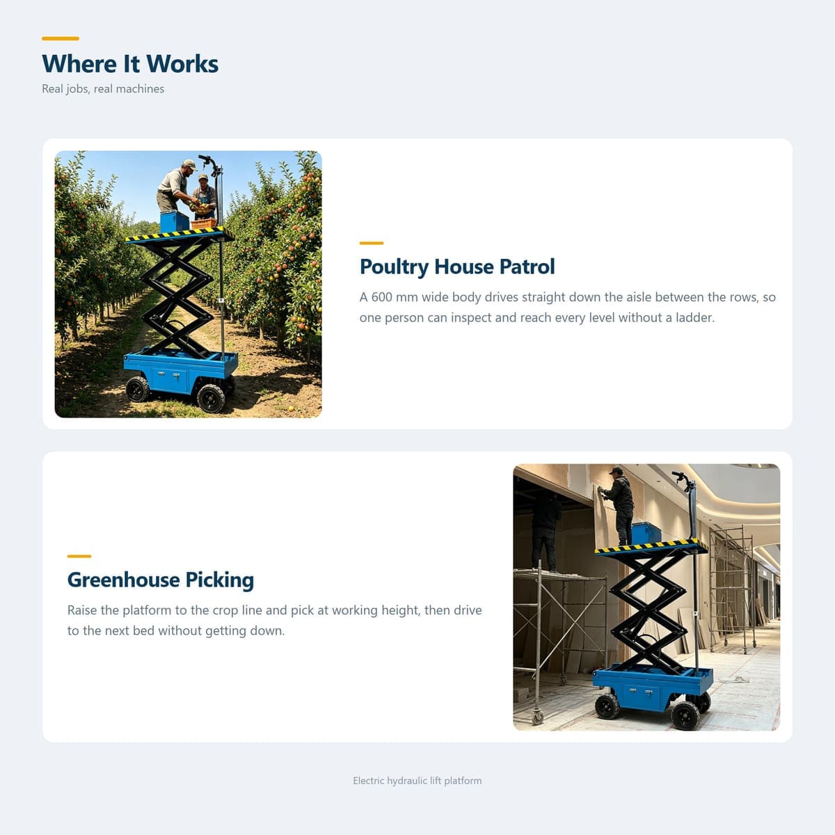 Poultry House Lift 3 m · Detail image 4