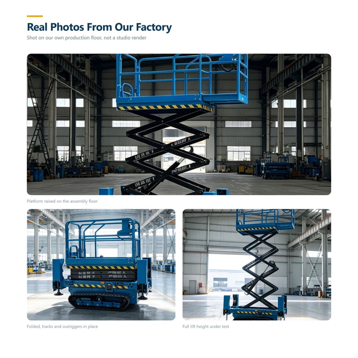 Crawler Scissor Lift 5 m (Hydraulic Outriggers) · Detail image 6