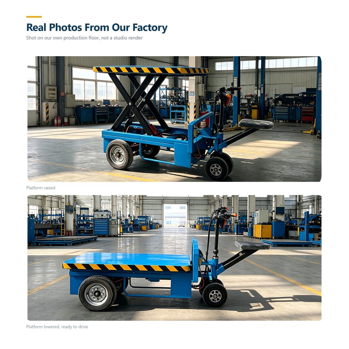 Ride-On Lift Table Cart 1.2 m · Detail image 6
