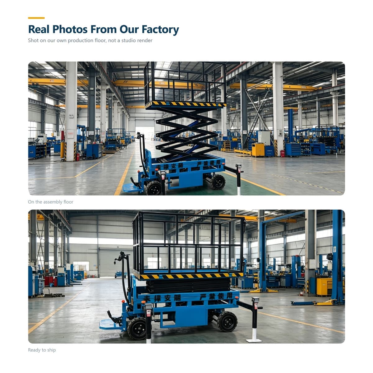 Stand-On Scissor Lift 4 m · Detail image 6