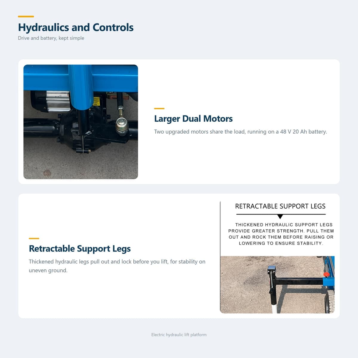 Stand-On Scissor Lift 5 m · Detail image 5
