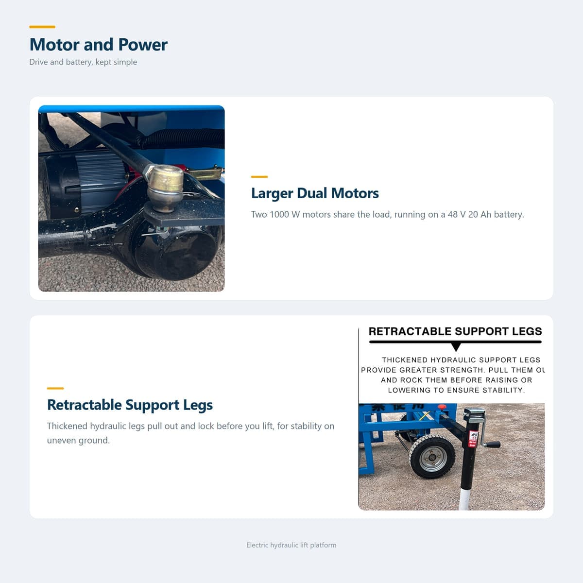 Stand-On Scissor Lift 6 m · Detail image 5